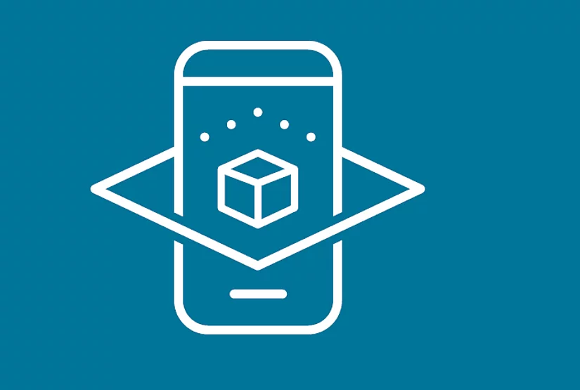 an icon showing a smartphone being scanned