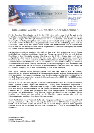 Alle Jahre wieder - Rebellion der Maschinen