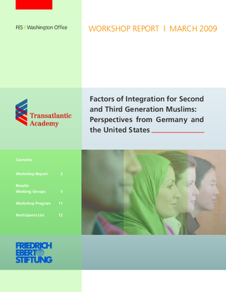 Factors of integration for second and third generation muslims