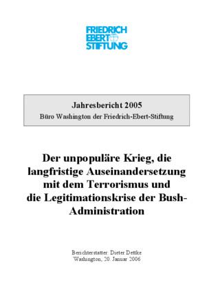 Jahresbericht 2005 - Büro der Friedrich-Ebert-Stiftung in Washington, DC