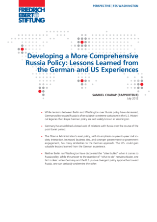 Developing a more comprehensive Russia policy