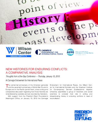 New histories for enduring conflicts: a comparative analysis