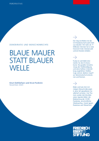 Blaue Mauer statt blauer Welle